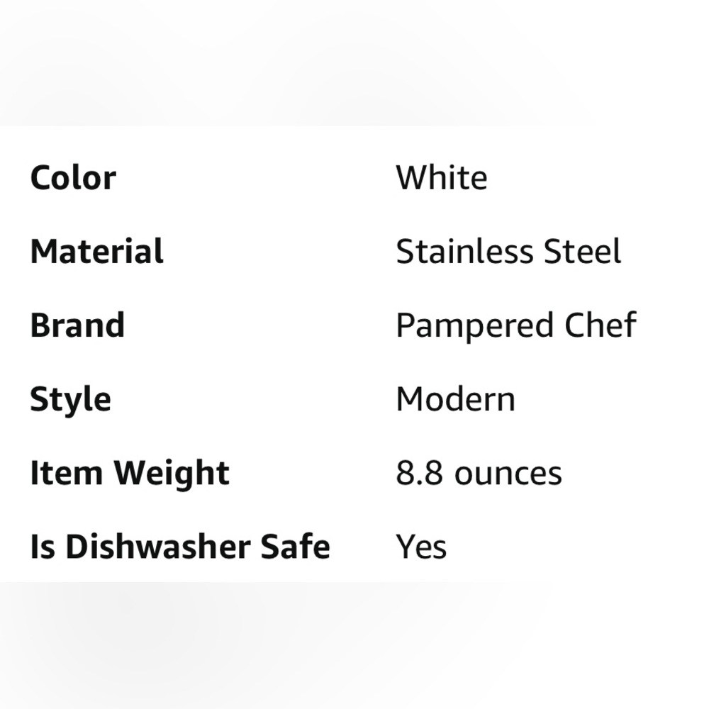 Pampered Chef Rotary Cheese Grater White - Picture 7 of 7